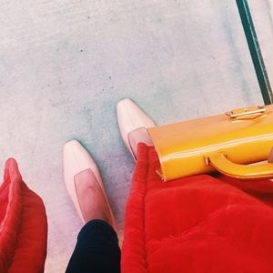 Miista Shoes - Perfect nude square toe heels Miista Shoes - Perfect nude square toe heels